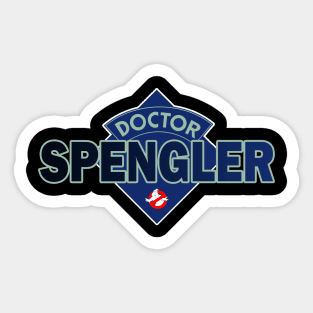 Doctor Egon Spengler - Ghostbusters - Doctor Who Style Logo Sticker